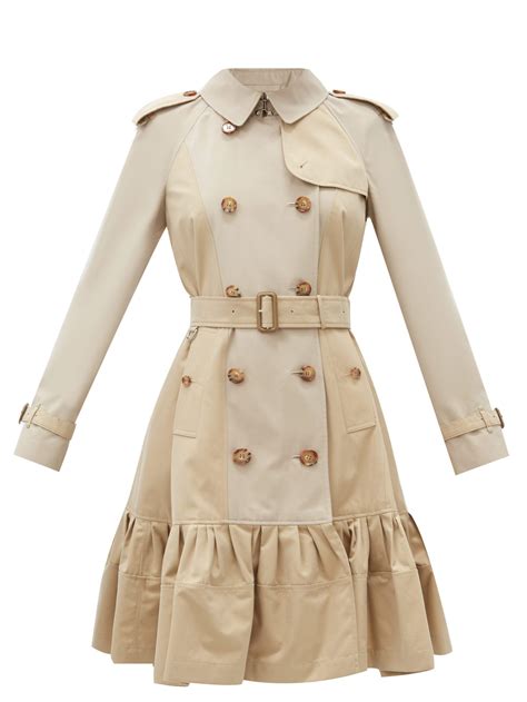 burberry ruffle trench how i met your mother|Cotton Trench Coat in Archive beige .